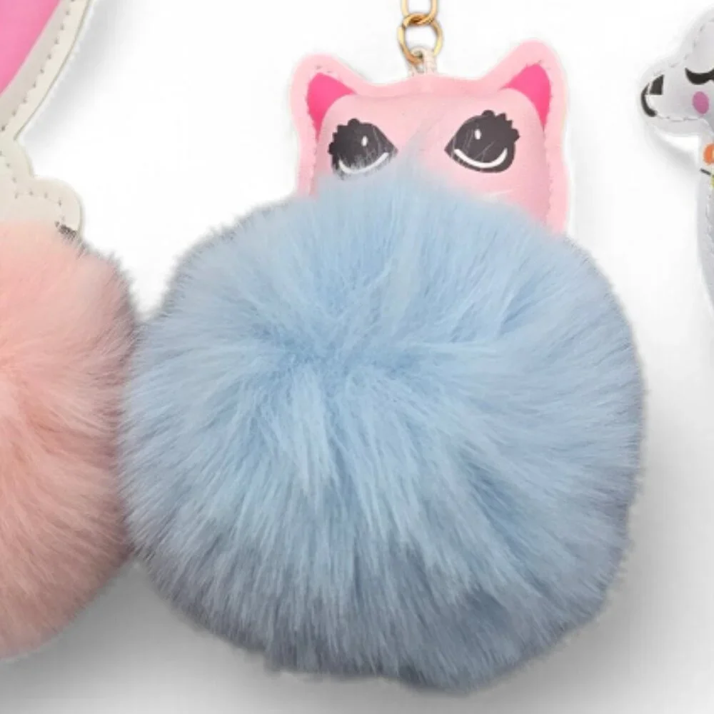 Key/Purse Charms cute pom